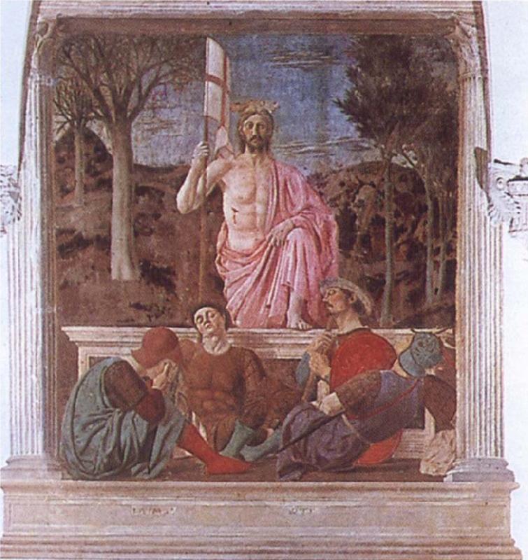 Piero della Francesca Resurrection oil painting picture